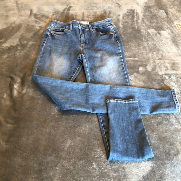 Women’s size 26 Jessica Simpson curvy high rise skinny blue jeans - Picture 1 of 12